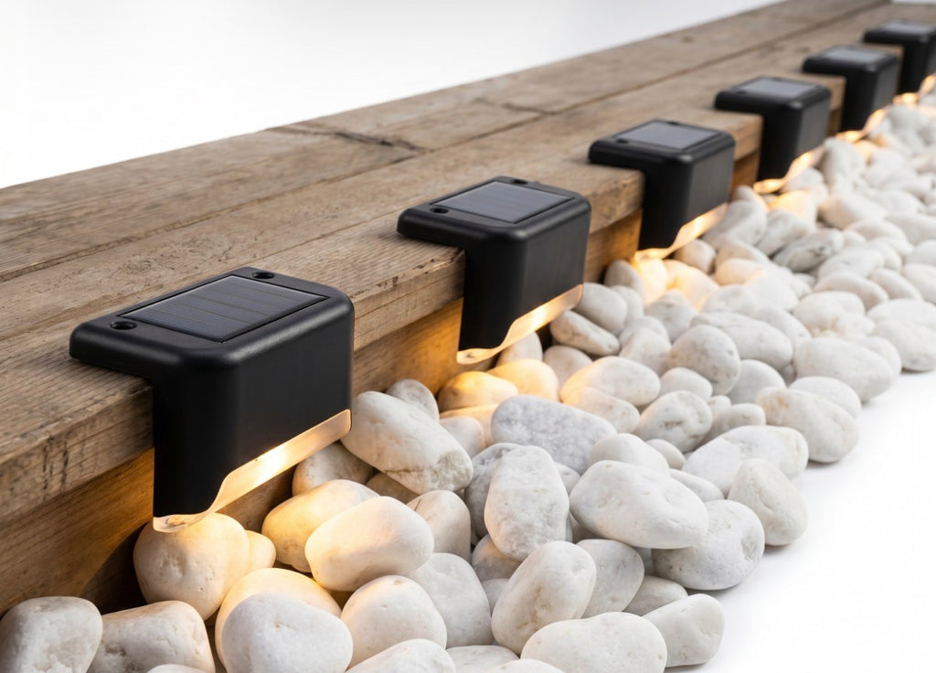 LumiStep™ lampe solaire LED extérieure fixée sur mur